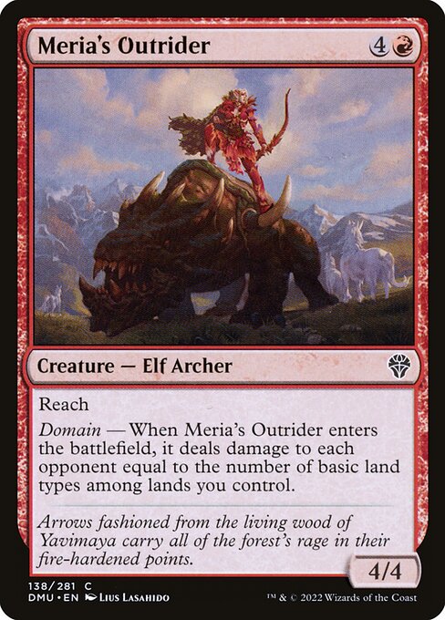 Meria's Outrider front
