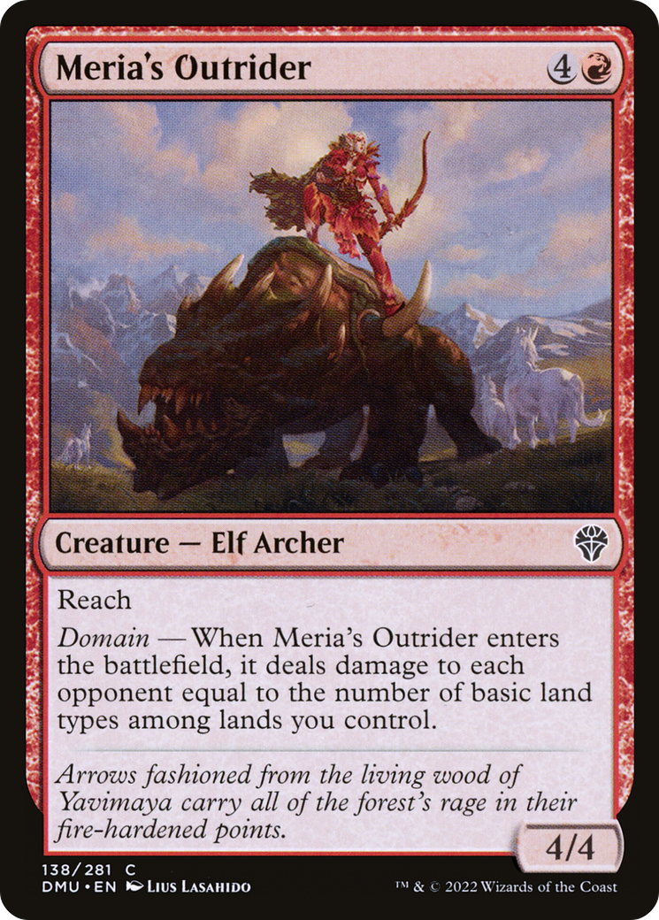 Meria's Outrider (DMU) 138