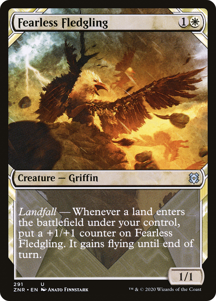 Fearless Fledgling (ZNR) 291 - WZRD TCG