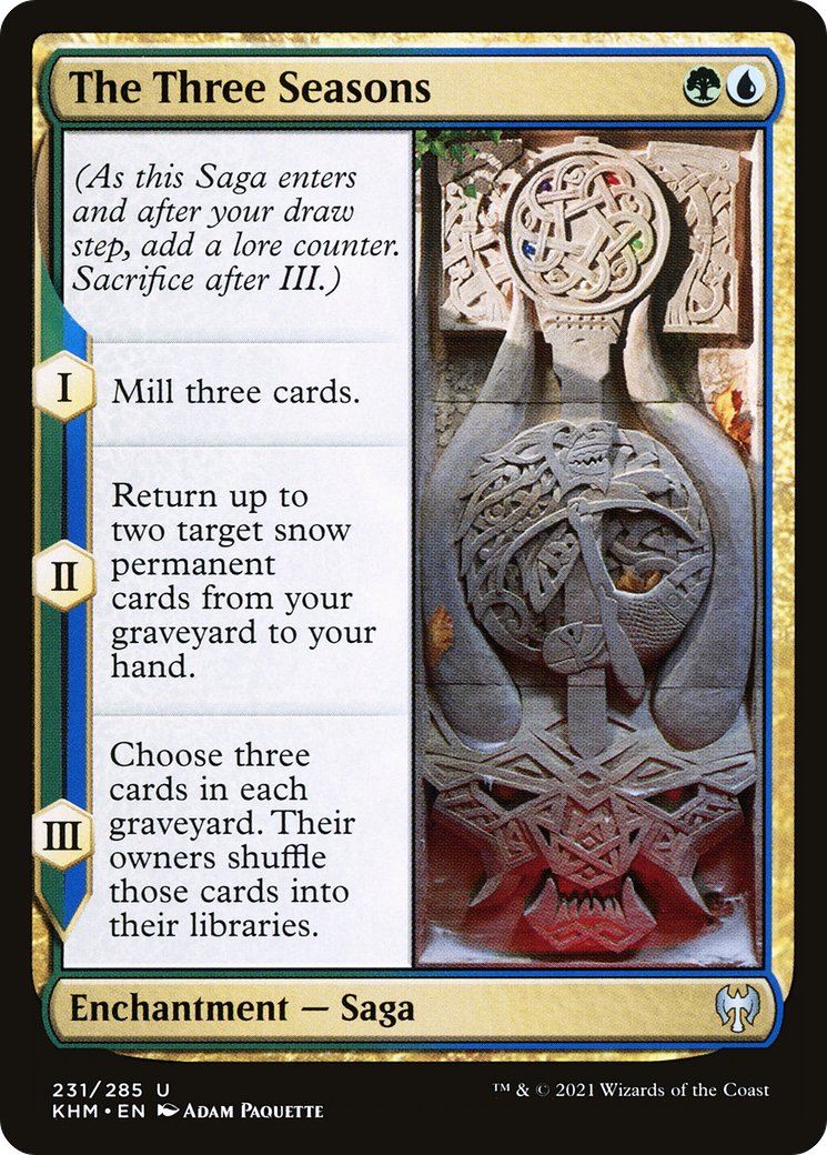 The Three Seasons (KHM) 231 - WZRD TCG