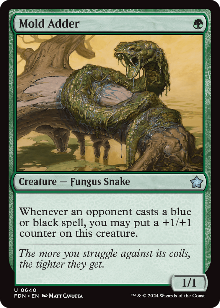 Mold Adder (FDN) 640 - WZRD TCG