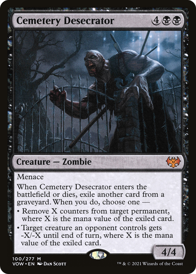 Cemetery Desecrator (VOW) 100
