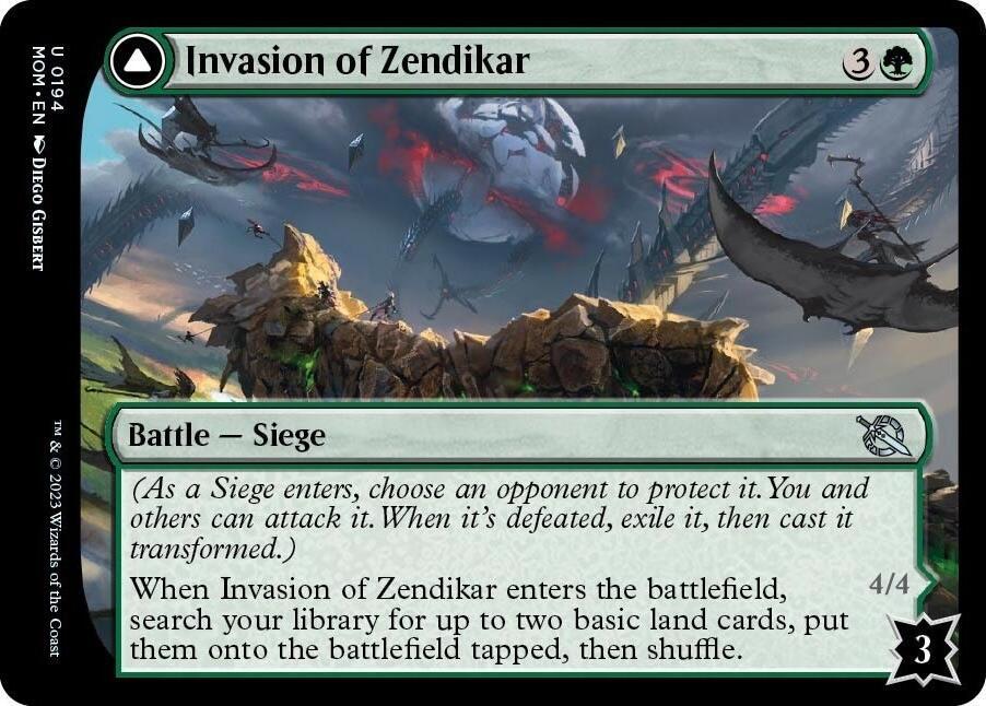 Invasion of Zendikar, MOM, 194, NM