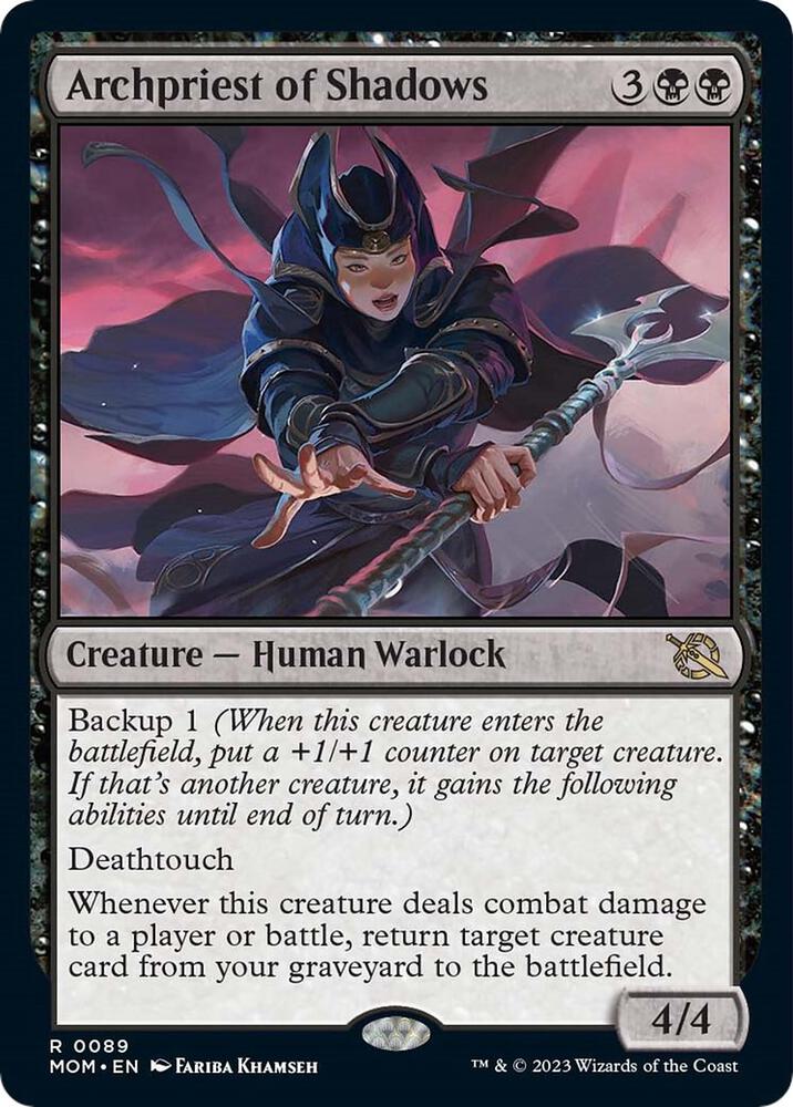 Archpriest of Shadows, MOM, 89, NM