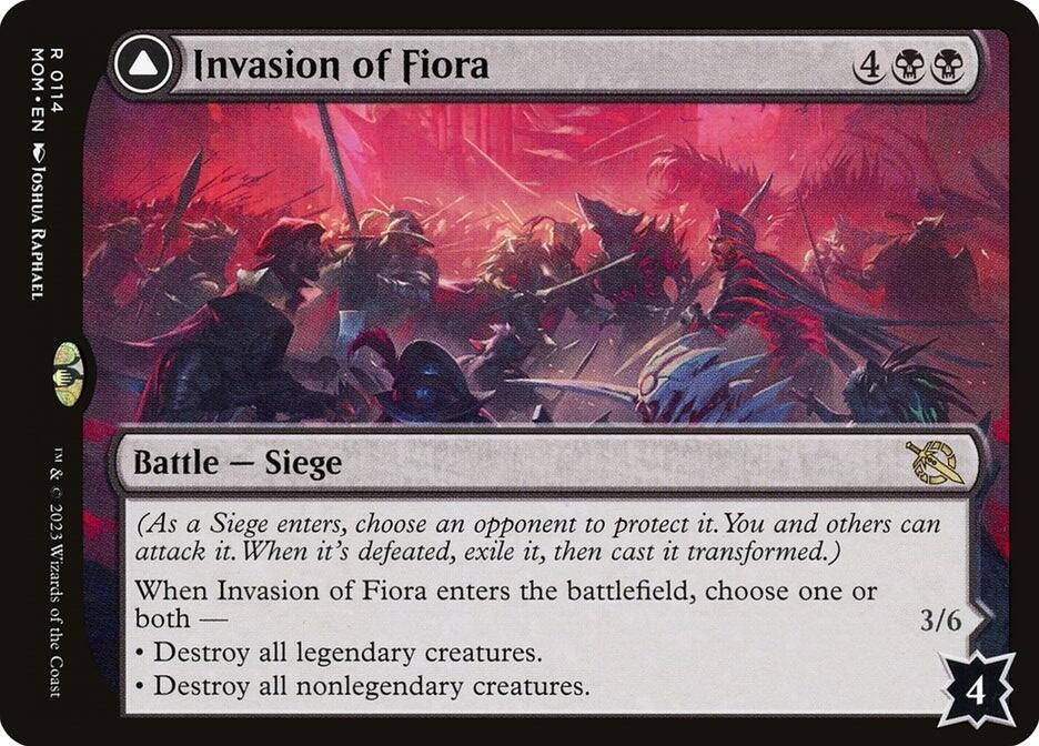 Invasion of Fiora, MOM, 114, NM