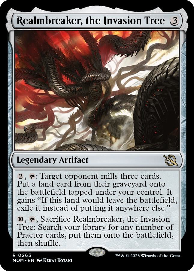 Realmbreaker, the Invasion Tree, MOM, 263, NM, Foil