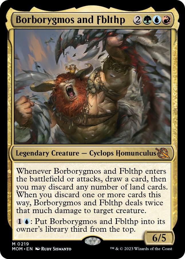 Borborygmos and Fblthp, MOM, 219, NM