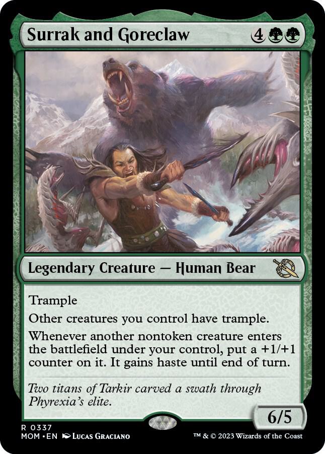 Surrak and Goreclaw,, 337, Near Mint, Normal