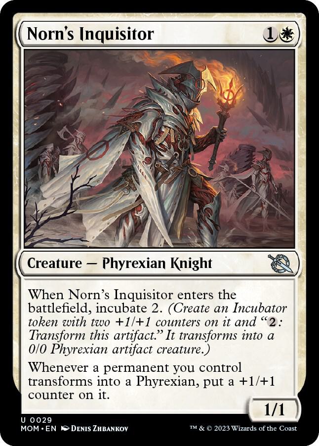 Norn's Inquisitor, MOM, 29, NM, Foil