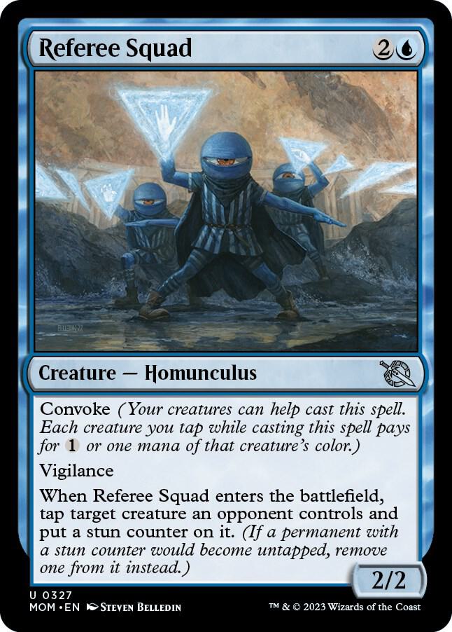 Referee Squad, MOM, 327, NM