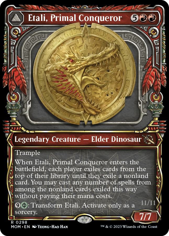Etali, Primal Conqueror (Showcase),, 298, Near Mint, Normal