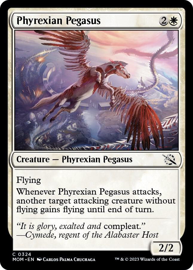 Phyrexian Pegasus, MOM, 324, NM