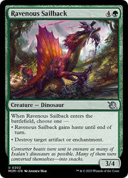 Ravenous Sailback, MOM, 202, NM, Foil