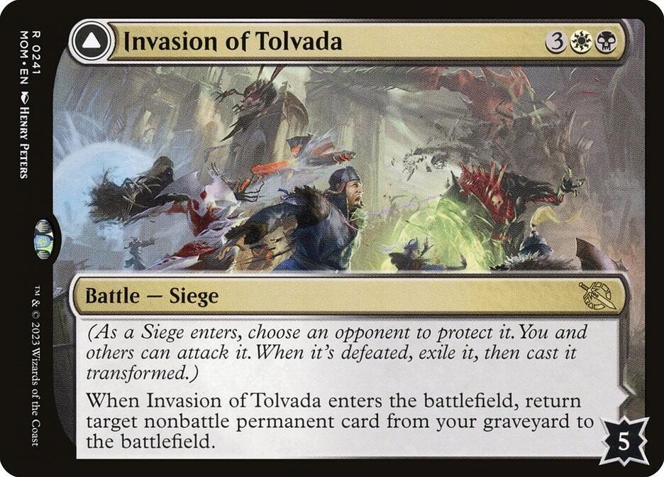 Invasion of Tolvada, MOM, 241, NM
