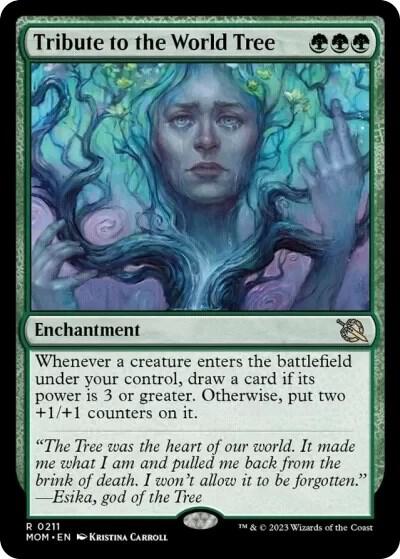 Tribute to the World Tree,, 211, Near Mint, Normal