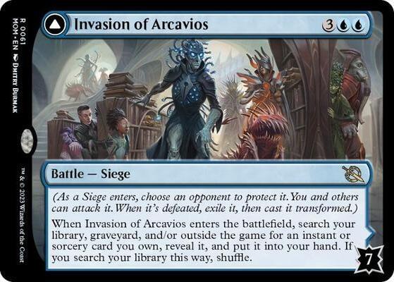 Invasion of Arcavios, MOM, 61, NM