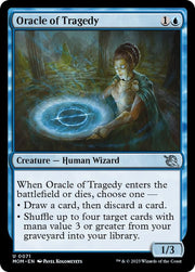 Oracle of Tragedy, MOM, 71, NM, Foil