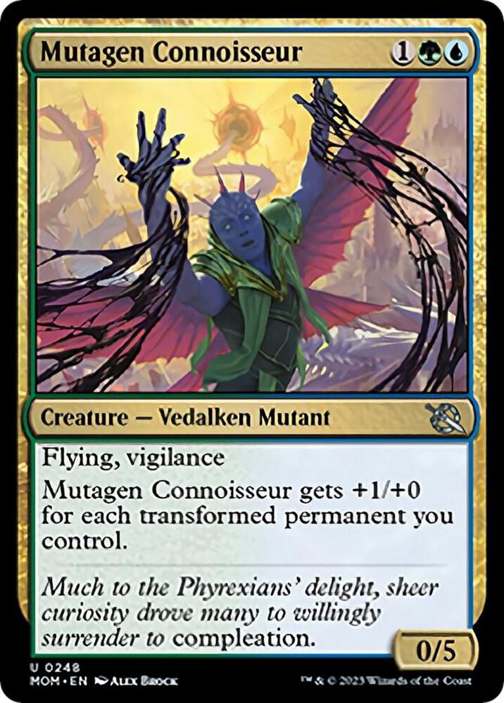 Mutagen Connoisseur, MOM, 248, NM, Foil