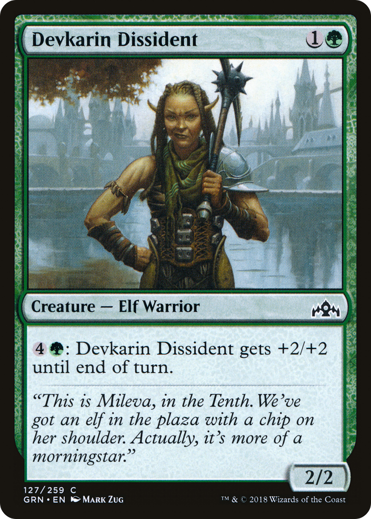 Devkarin Dissident (GRN) 127 - WZRD TCG