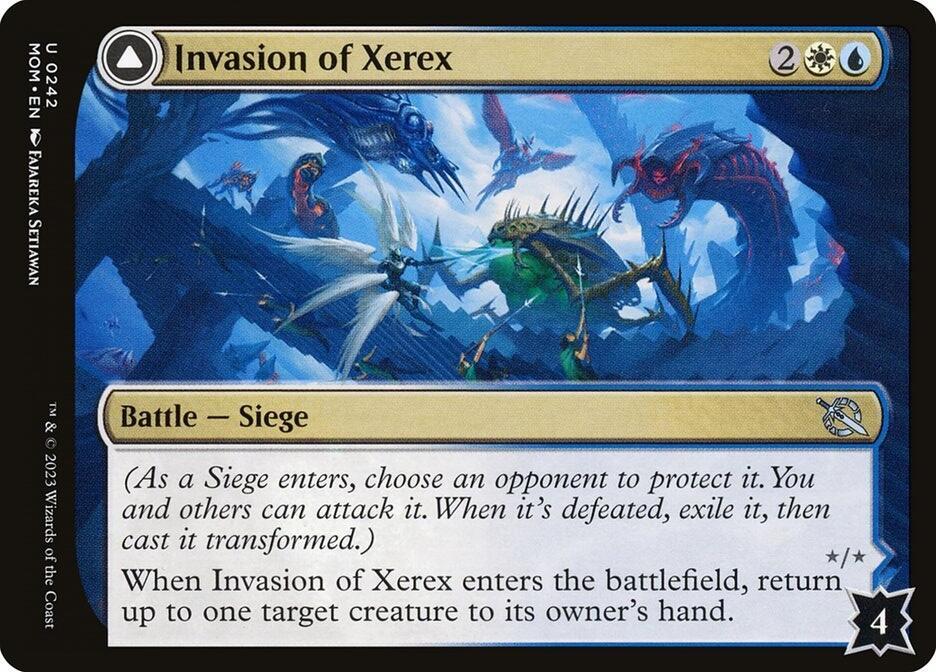 Invasion of Xerex, MOM, 242, NM, Foil