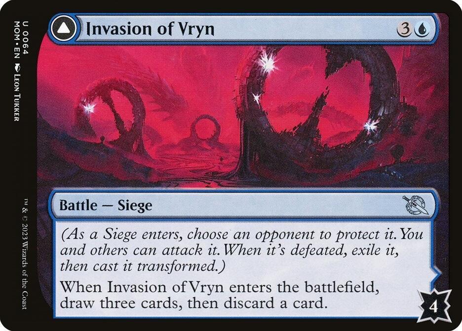 Invasion of Vryn, MOM, 64, NM, Foil