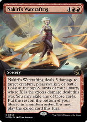 Nahiri's Warcrafting (Extended Art), MOM, 365, NM, Foil