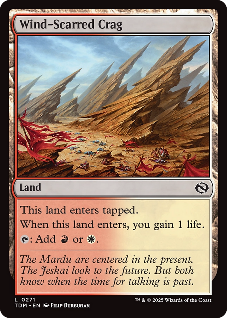 Wind-Scarred Crag (TDM) 271 - WZRD TCG