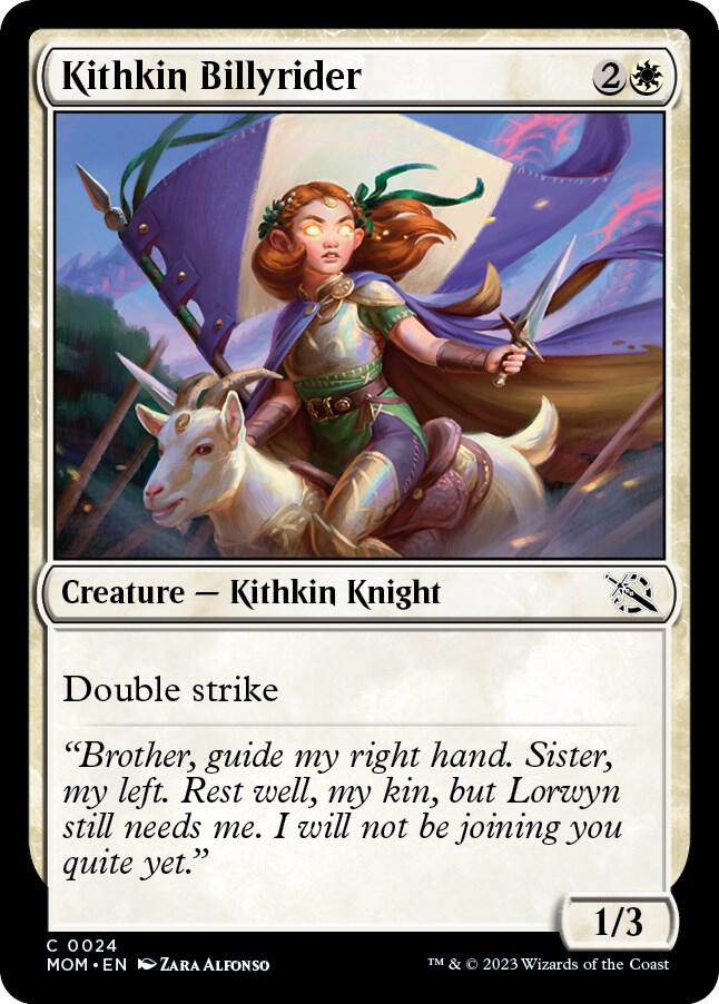 Kithkin Billyrider, MOM, 24, NM, Foil