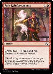 Ral's Reinforcements, MOM, 158, NM