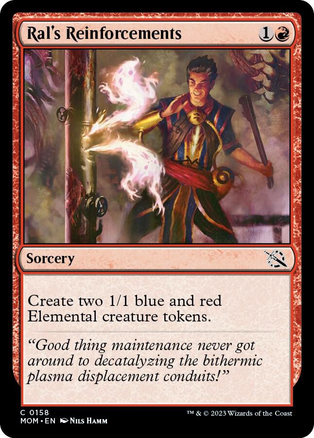 Ral's Reinforcements, MOM, 158, NM