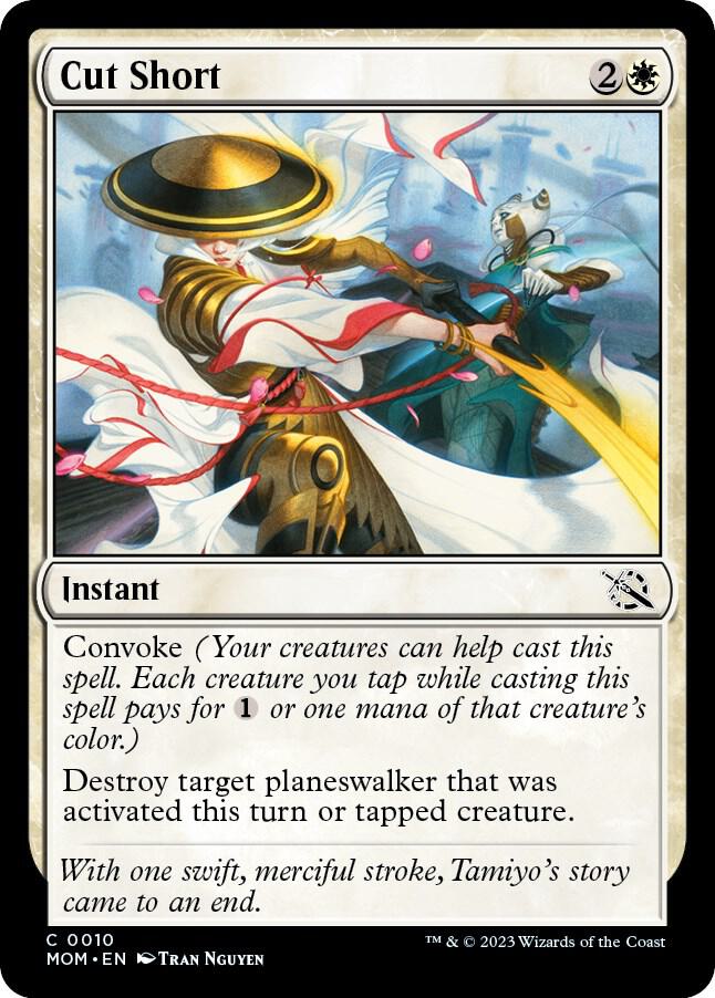 Cut Short, MOM, 10, NM, Foil