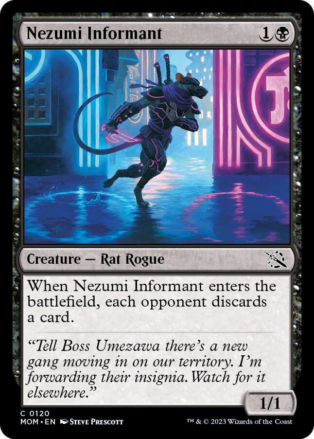 Nezumi Informant, MOM, 120, NM