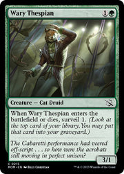 Wary Thespian, MOM, 215, NM, Foil