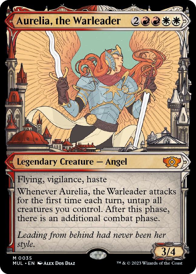 Aurelia, the Warleader,, 35, Near Mint, Normal