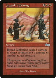 Jagged Lightning (USG) 200 - WZRD TCG