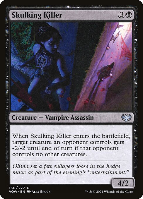 Skulking Killer front