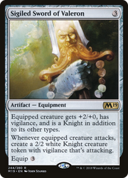 Sigiled Sword of Valeron (M19) 244 - WZRD TCG