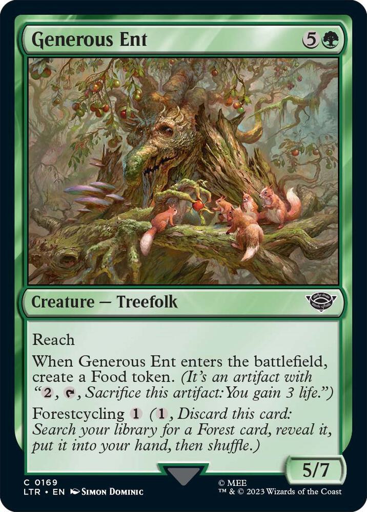 Generous Ent, LTR, 169, NM