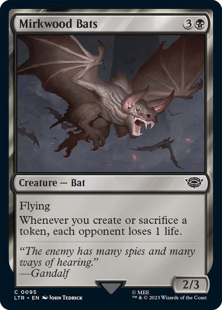Mirkwood Bats, LTR, 95, NM