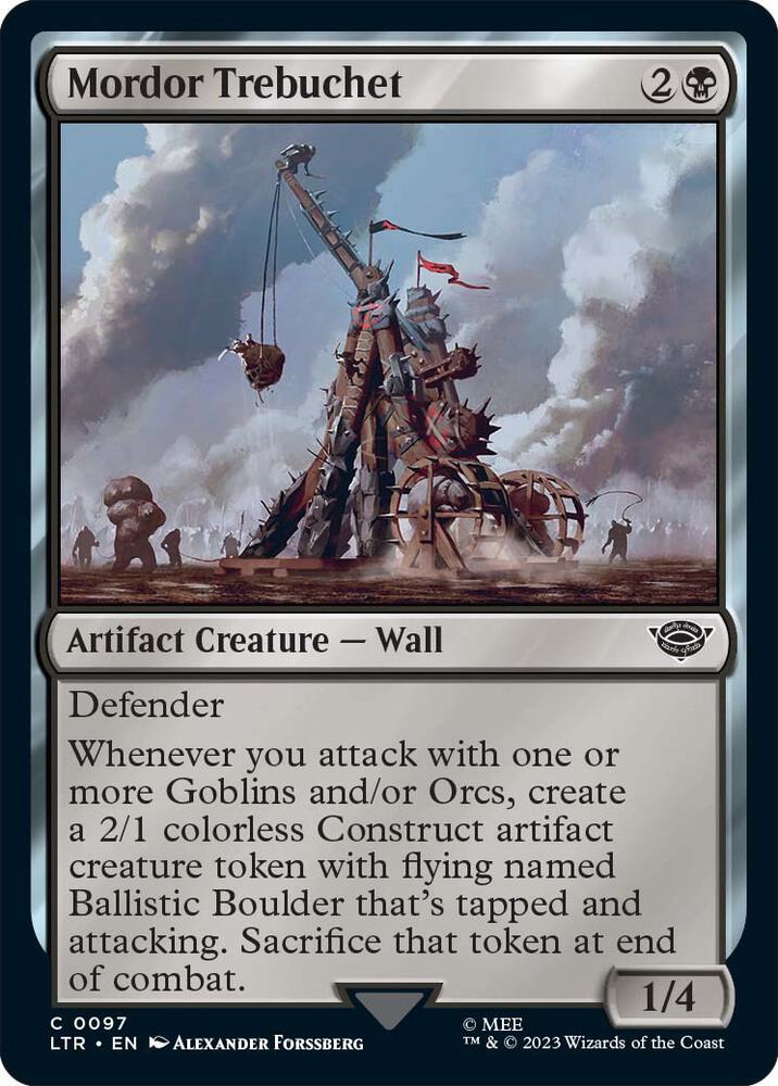 Mordor Trebuchet, LTR, 97, NM