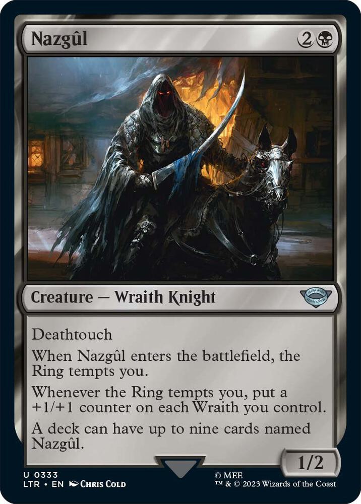 Nazgul (0333),, 333, Near Mint, Foil
