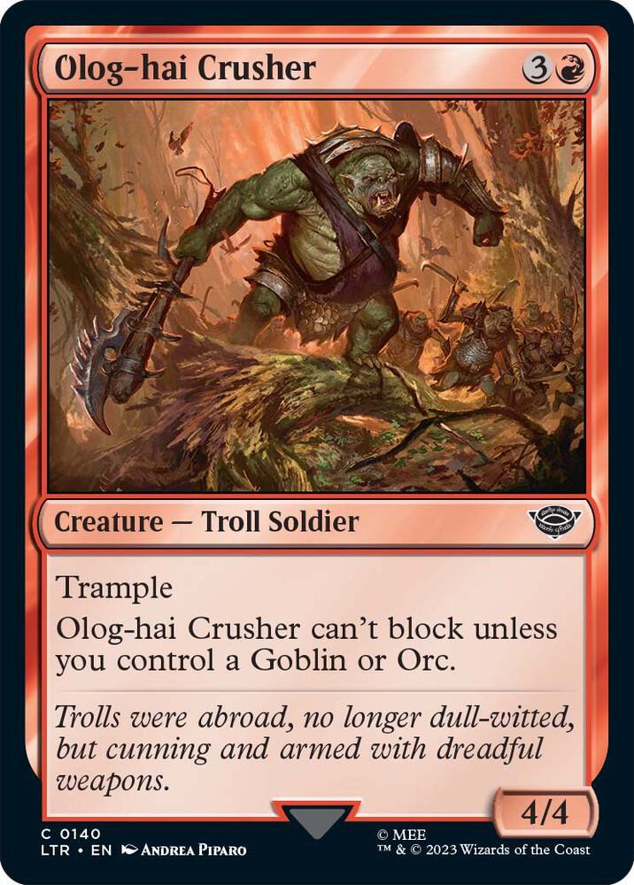 Olog-hai Crusher, LTR, 140, NM