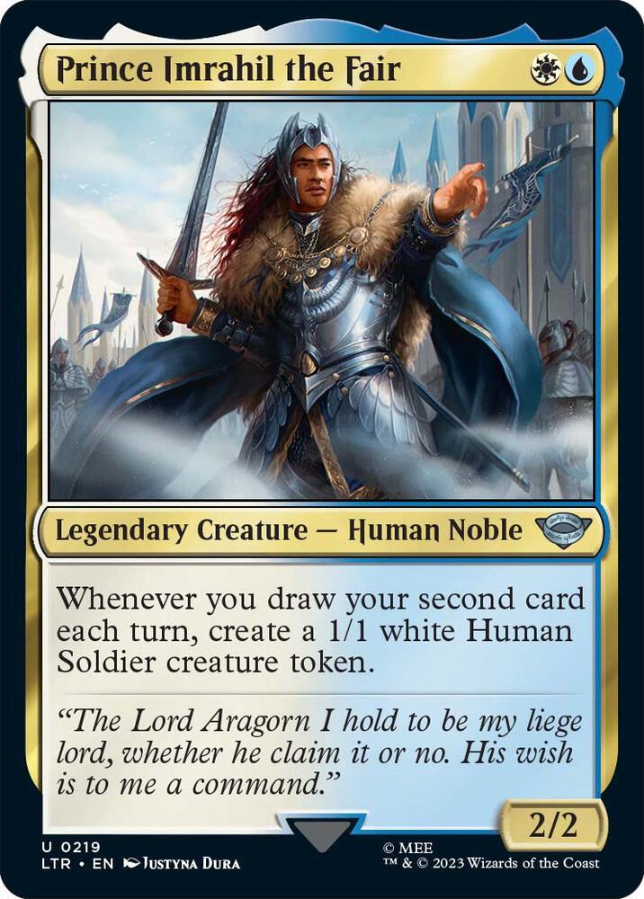 Prince Imrahil the Fair, LTR, 219, NM