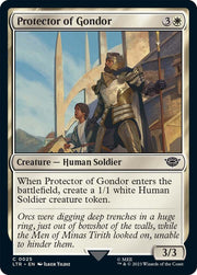 Protector of Gondor, LTR, 25, NM, Foil