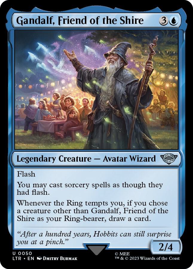 Gandalf, Friend of the Shire, LTR, 50, NM