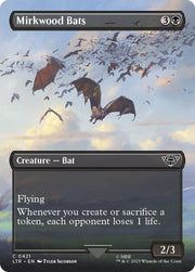 Mirkwood Bats (Borderless), LTR, 421, NM, Foil