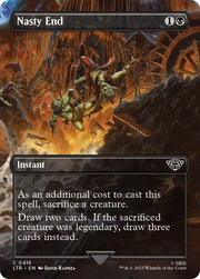 Nasty End (Borderless), LTR, 416, NM, Foil