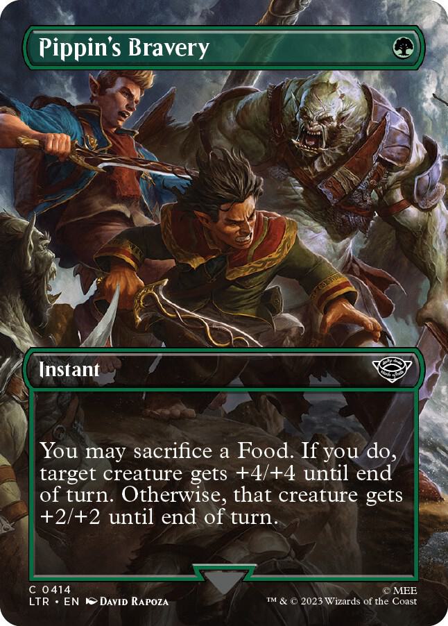Pippin's Bravery (Borderless), LTR, 414, NM