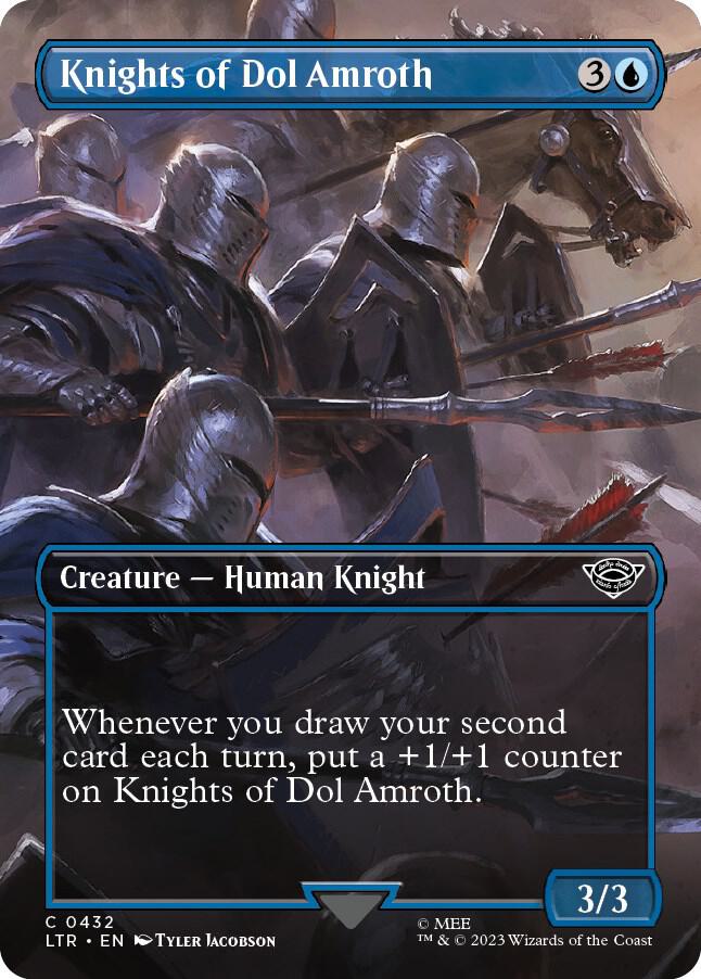 Knights of Dol Amroth (Borderless), LTR, 432, NM