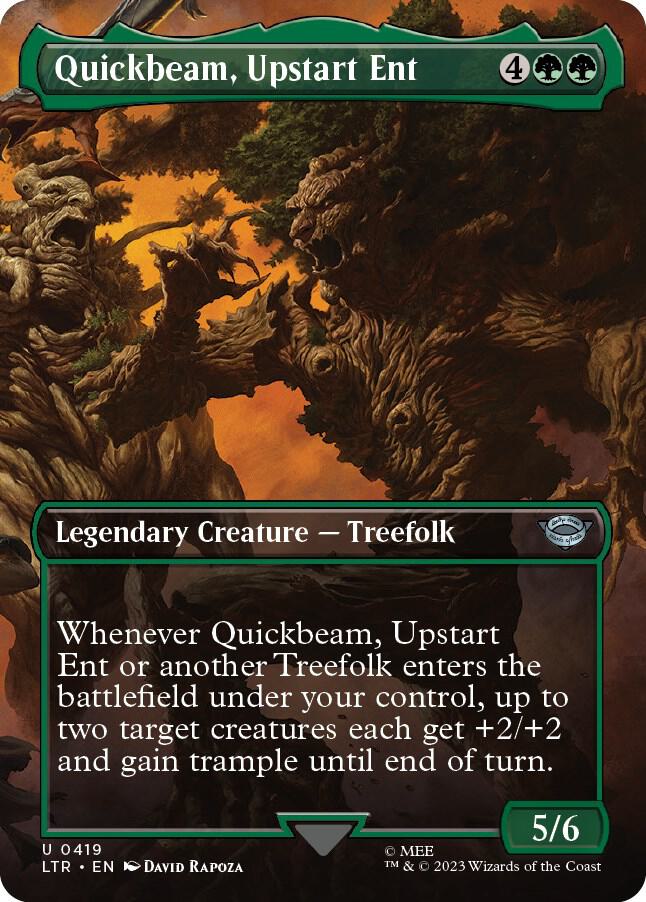 Quickbeam, Upstart Ent (Borderless), LTR, 419, NM